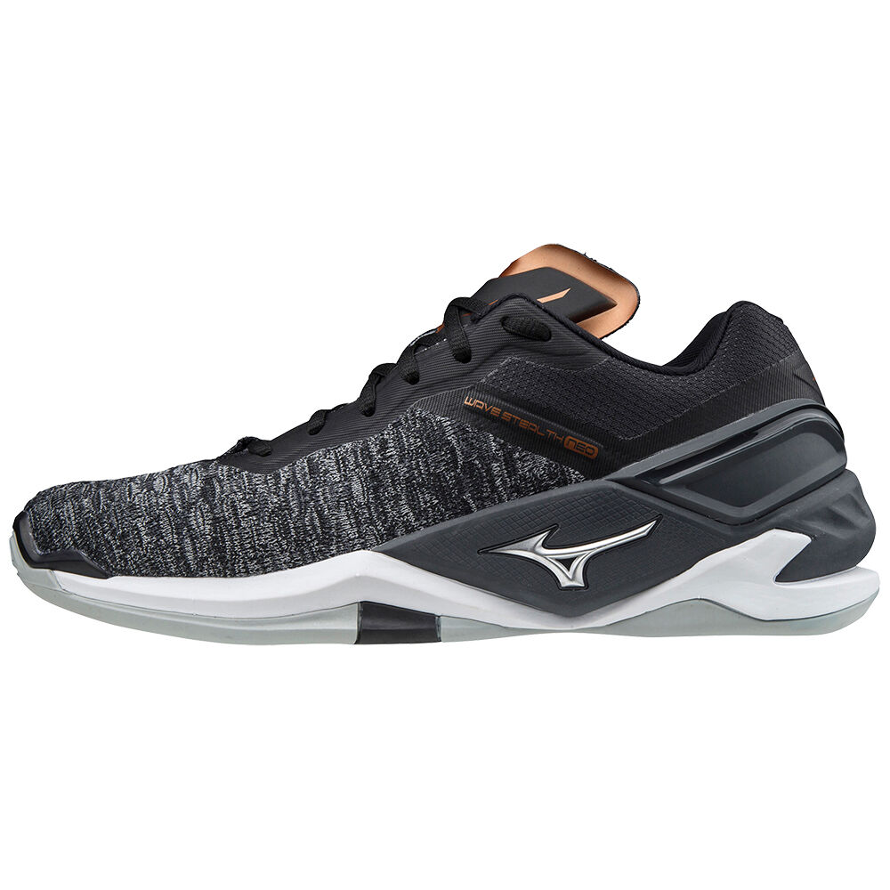 Mizuno Men's Wave Stealth Neo Handball Shoes Black/White (X1GA200050-VTY)